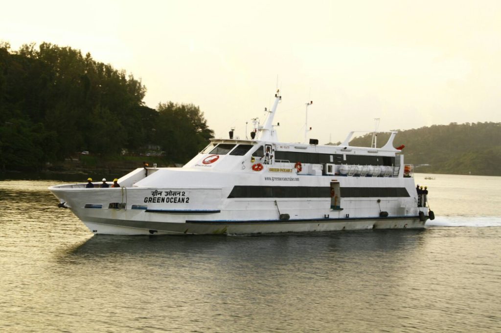 green ocean two ferry andaman