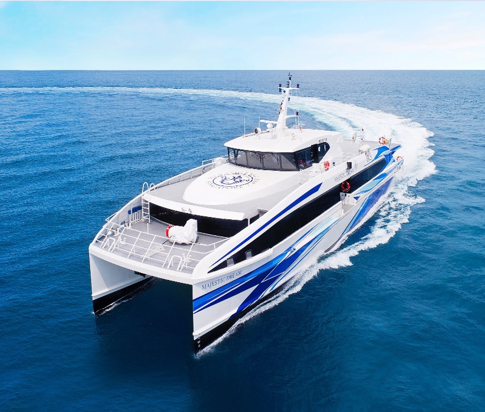 ITT Majestic ferry Andaman